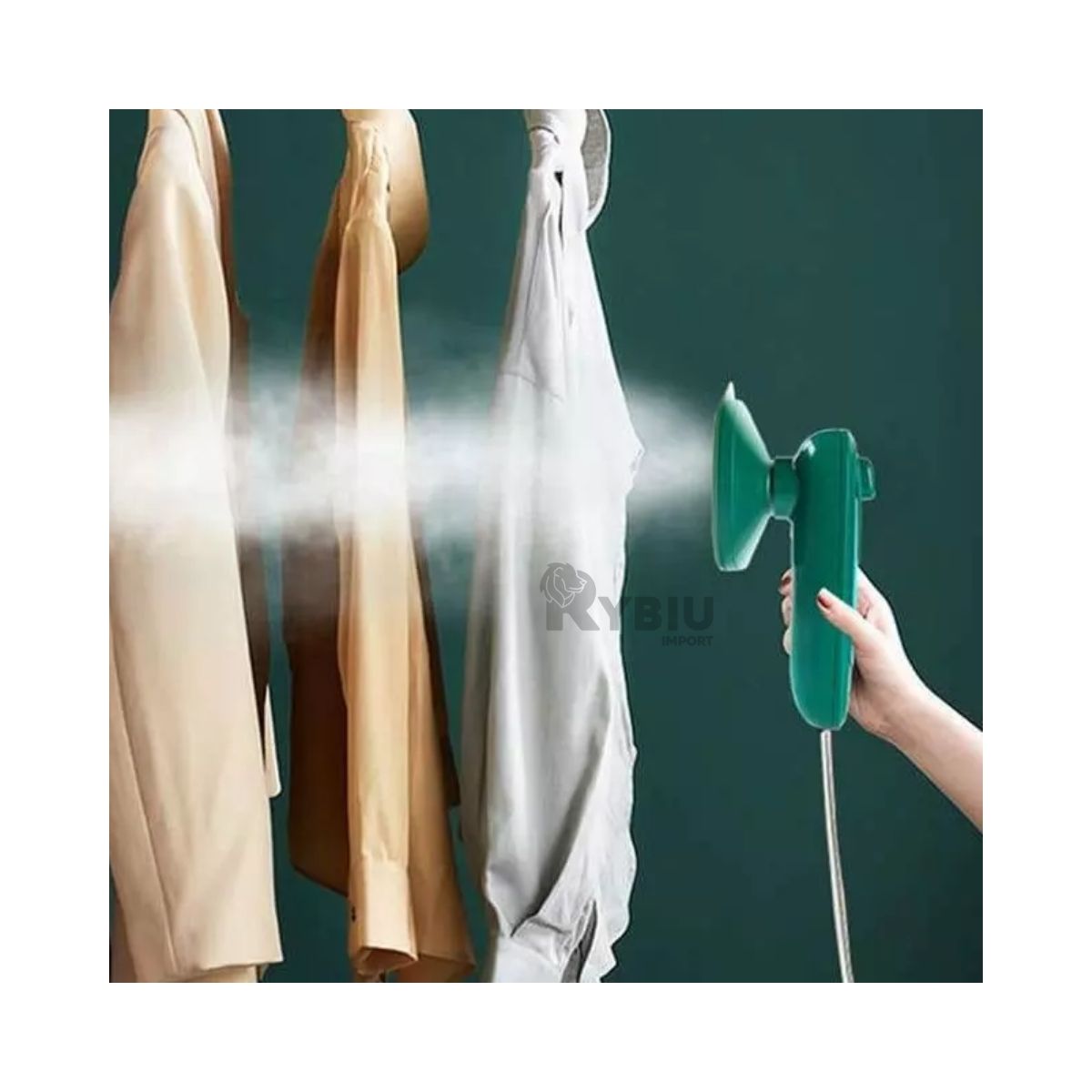 Microplancha para Portatil de Mano Verde Profesional