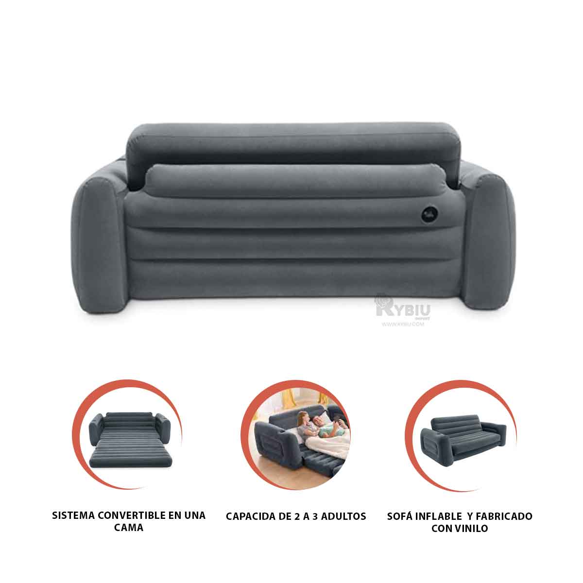 Sofa Cama Apto para Toda la Familia