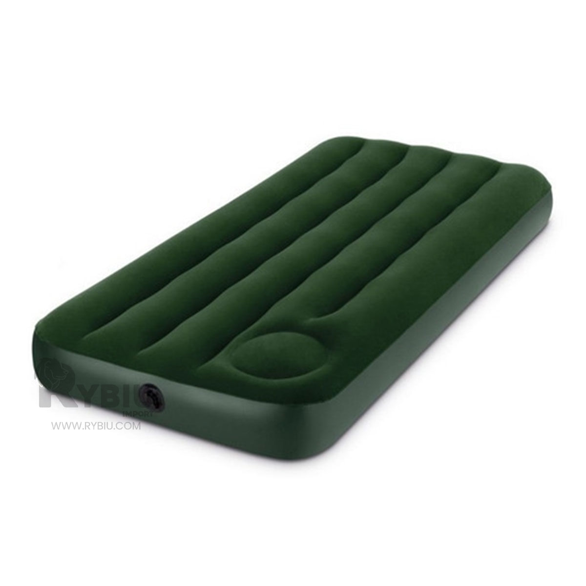 Inflable Colchon Verde Twin Comodo para Siestas