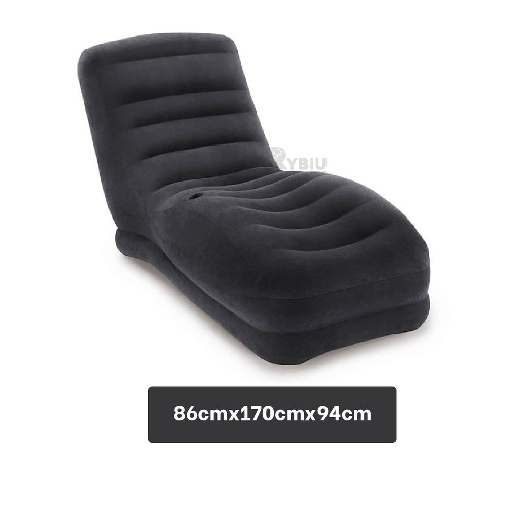 Lindo Sofa Inflable Individual Intex de Color Negro - Promart