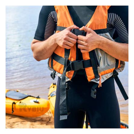 Chaqueta Salvavidas para Playa Talla L Anaranjado Chaqueta Salvavidas para Playa Talla L Anaranjado