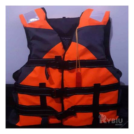 Salvavidas Flotador Talla L de Color Anaranjado