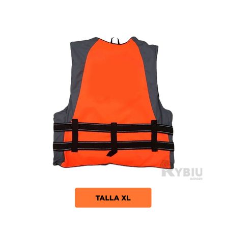 Chaqueta Salvavidas de Rescate Talla XL Anaranjado Chaqueta Salvavidas de Rescate Talla XL Anaranjado