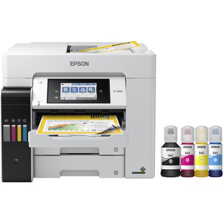 Impresora Supertank sin Cartuchos Epson Ecotank Pro Et 5880 All In One con Soporte Pcl