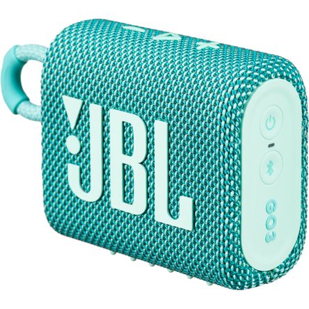 Altavoz Portátil Bluetooth Jbl Go 3 Verde Turquesa