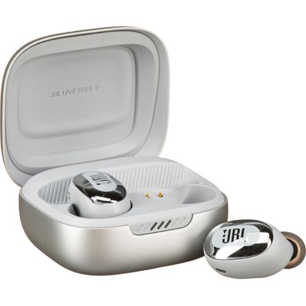 Auriculares Inalámbricos True Wireless Jbl Live Free 2 con Cancelación de Ruido Plata