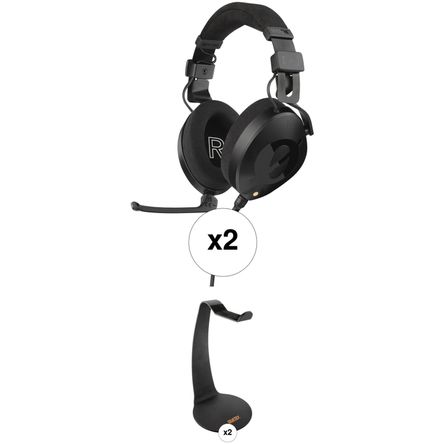 Kit de Auriculares Over Ear Profesionales Rode Nth 100M con Soporte de Escritorio Paquete de 2 Kit de Auriculares Over Ear Profesionales Rode Nth 100M con Soporte de Escritorio Paquete de 2