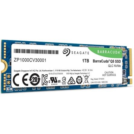 Ssd Interno Seagate Barracuda Q5 Pcie M.2 de 1Tb