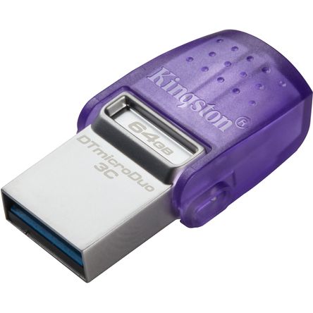 Unidad Flash Usb Kingston Datatraveler Microduo 3C de 64Gb