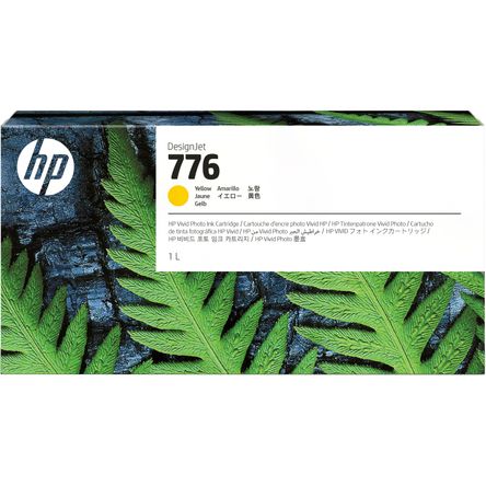 Cartucho de Tinta Original Hp 776 Amarillo de 1L para Impresora Hp Designjet Z9+ Pro de 64