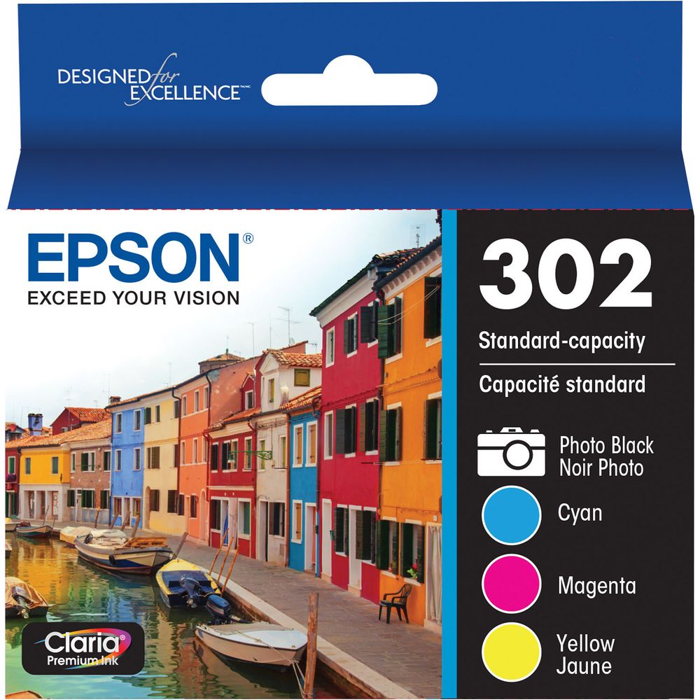 Multipack De Tinta Epson Claria Premium 302 De Capacidad Estándar Promart 2275