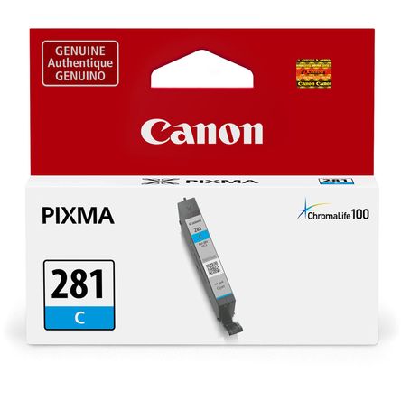 Cartucho de Tinta Cian Canon Cli 281 5.6Ml