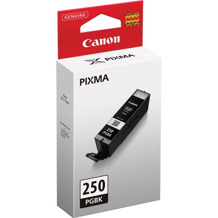 Cartucho de Tinta Negra Canon Pgi 250Pgbk