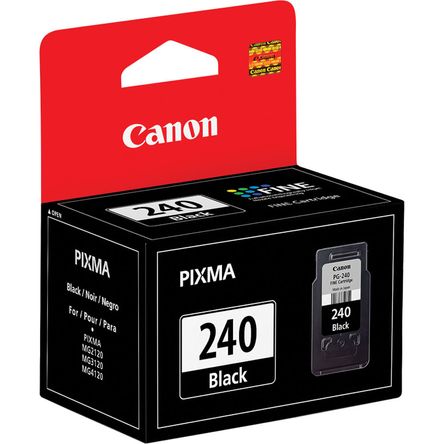 Cartucho de Tinta Negra Canon Pg 240