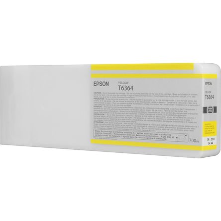 Cartucho de Tinta Epson T636400 Ultrachrome Hdr Amarillo para Impresoras Stylus Pro Seleccionadas 7