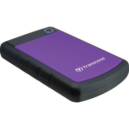 Disco Duro Externo Transcend Storejet 25H3 de 2Tb Morado