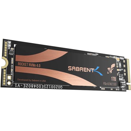 Ssd Interno Sabrent Rocket Nvme Pcie 4.0 M.2 2280 de 1Tb