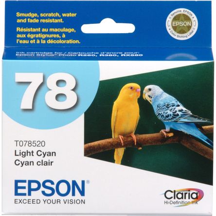 Cartucho de Tinta Epson 78 Claria Hi Definition Light Cyan