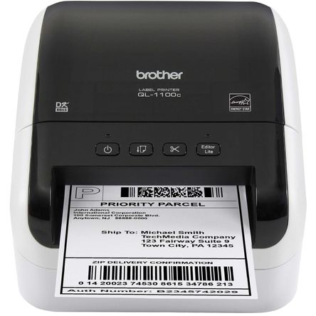 Impresora de Etiquetas Profesional Brother Ql 1100C de Formato Amplio