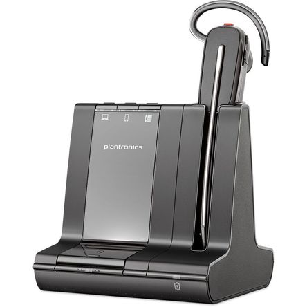 Auriculares Inalámbricos Dect Office Plantronics Savi 8240 M Convertible Optimizado para Microsoft