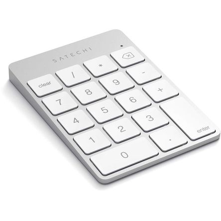 Teclado Numérico Inalámbrico Bluetooth Satechi Slim Plata