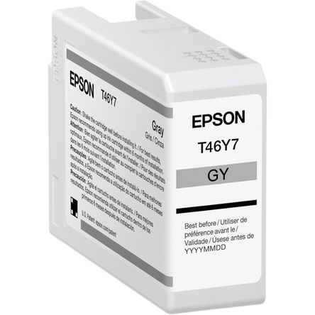 Cartucho de Tinta Epson Ultrachrome Pro10 T46Y Gray 50Ml