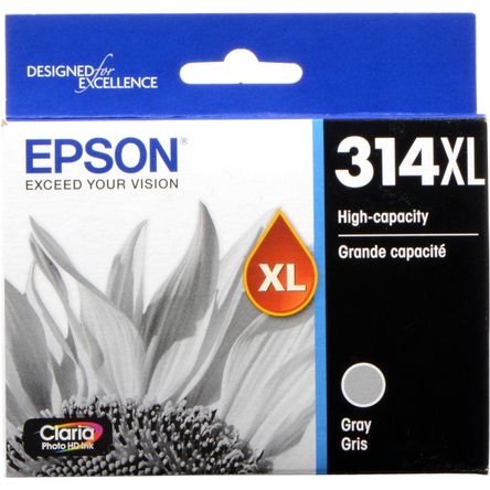 Cartucho de Tinta Epson T314Xl Gray Claria Photo Hd con Sensormatic