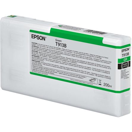 Cartucho de Tinta Verde Epson T913B Ultrachrome Hdx 200 Ml