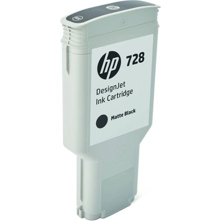 Cartucho de Tinta Hp 728 Matte Black Designjet 300Ml