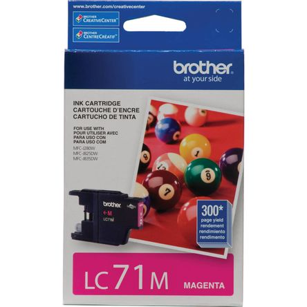 Cartucho de Tinta Magenta Brother Lc71M Innobella de Rendimiento Estándar