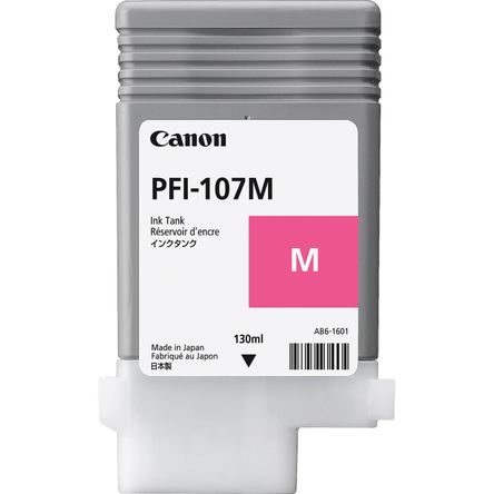 Cartucho de Tinta Magenta Canon Pfi 107M 130 Ml