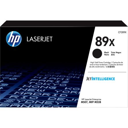 Cartucho de Tóner Hp Laserjet de Alto Rendimiento 89X Negro