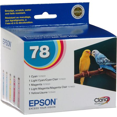 Multipack de Cartuchos de Tinta Epson 78 Claria Hi Definition