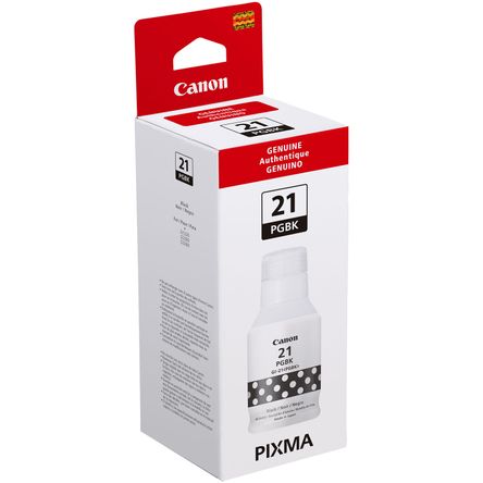 Tinta Negra Pigmentada Canon Gi 21 170Ml para Impresoras