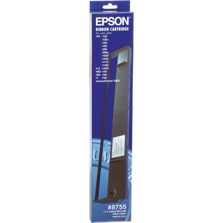 Cartucho de Cinta Negra para Impresora Epson 8755