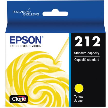 Cartucho de Tinta Amarilla Epson Claria 212 de Capacidad Estándar