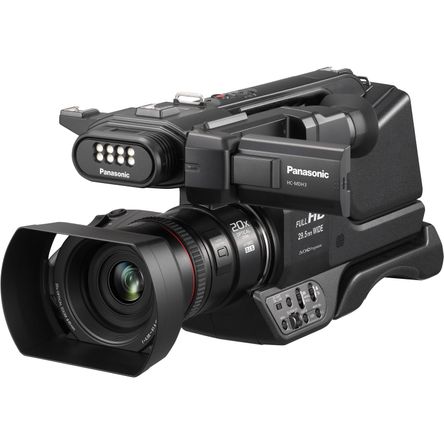 Cámara de Vídeo Panasonic Hc Mdh3 Avchd con Soporte para Hombro Pantalla Táctil Lcd y Luz Led