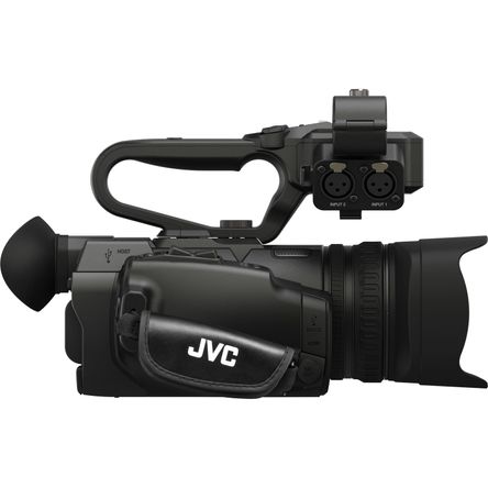 Cámara de Video Jvc Gy Hm250 Uhd 4K para Streaming con Gráficos Incorporados de Tercios Inferiores Cámara de Video Jvc Gy Hm250 Uhd 4K para Streaming con Gráficos Incorporados de Tercios Inferiores