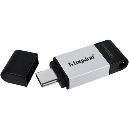 Unidad Flash Kingston Datatraveler 80 Usb 3.2 Gen 1 Type C de 128Gb