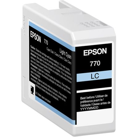 Cartucho de Tinta Epson 770 Ultrachrome Pro10 Light Cyan 25Ml