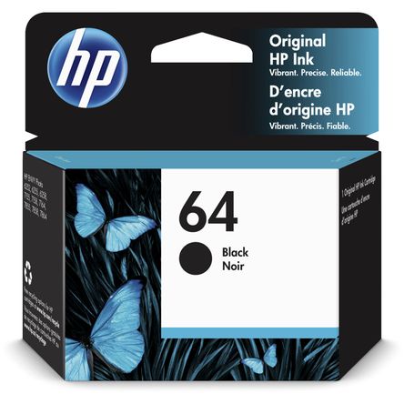 Cartucho de Tinta Negra Hp 64 4Ml