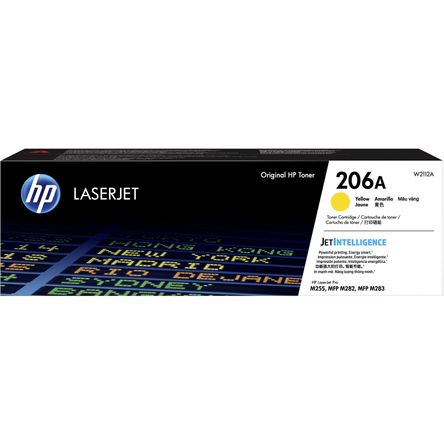 Cartucho de Tóner Hp Laserjet Estándar de Capacidad Amarillo 206A