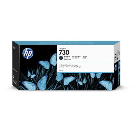 Cartucho de Tinta Hp 730 Matte Black 300Ml