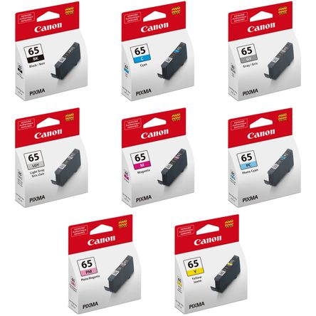 Kit de Cartuchos de Tinta Canon Cli 65