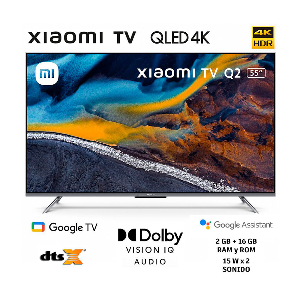 Televisor Xiaomi 55"" Q2 Qled 4K