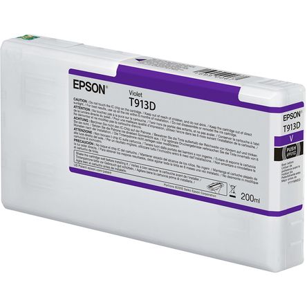 Cartucho de Tinta Epson T913D Ultrachrome Hdx Violeta 200 Ml