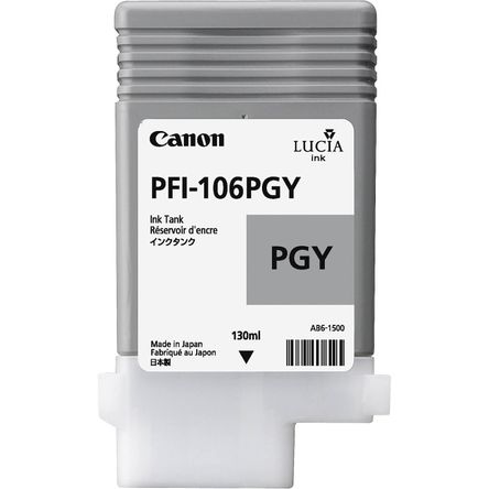 Cartucho de Tinta Canon Pfi 106Pgy Photo Gray 130Ml