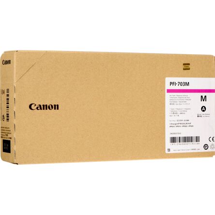 Cartucho de Tinta Magenta Canon Pfi 707M 700 Ml