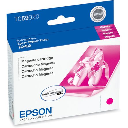 Cartucho de Tinta Magenta Epson Ultrachrome K3 para Impresora Stylus Photo R2400