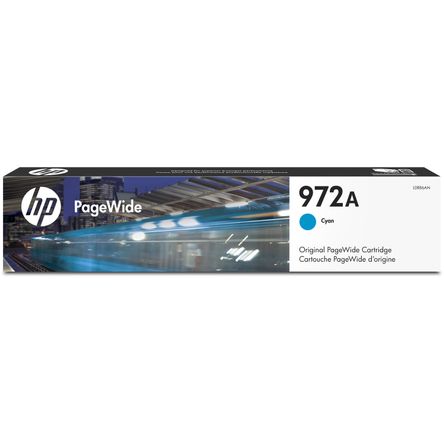 Cartucho Hp 972A Cyan Pagewide